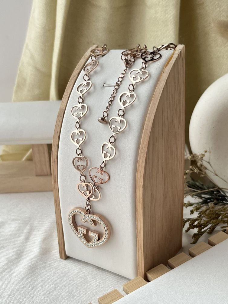 Royale Monogram Drop Neckchain