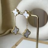 Lumière Clover Drop Earrings