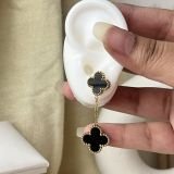 Lumière Clover Drop Earrings