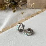 Argent Edge Hoop Collection