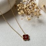 Élise Clover Crystal Neckchain