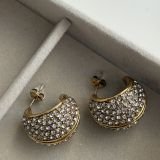 Aurelia Dome Earrings