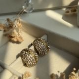 Aurelia Dome Earrings