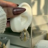 Aurelia Dome Earrings