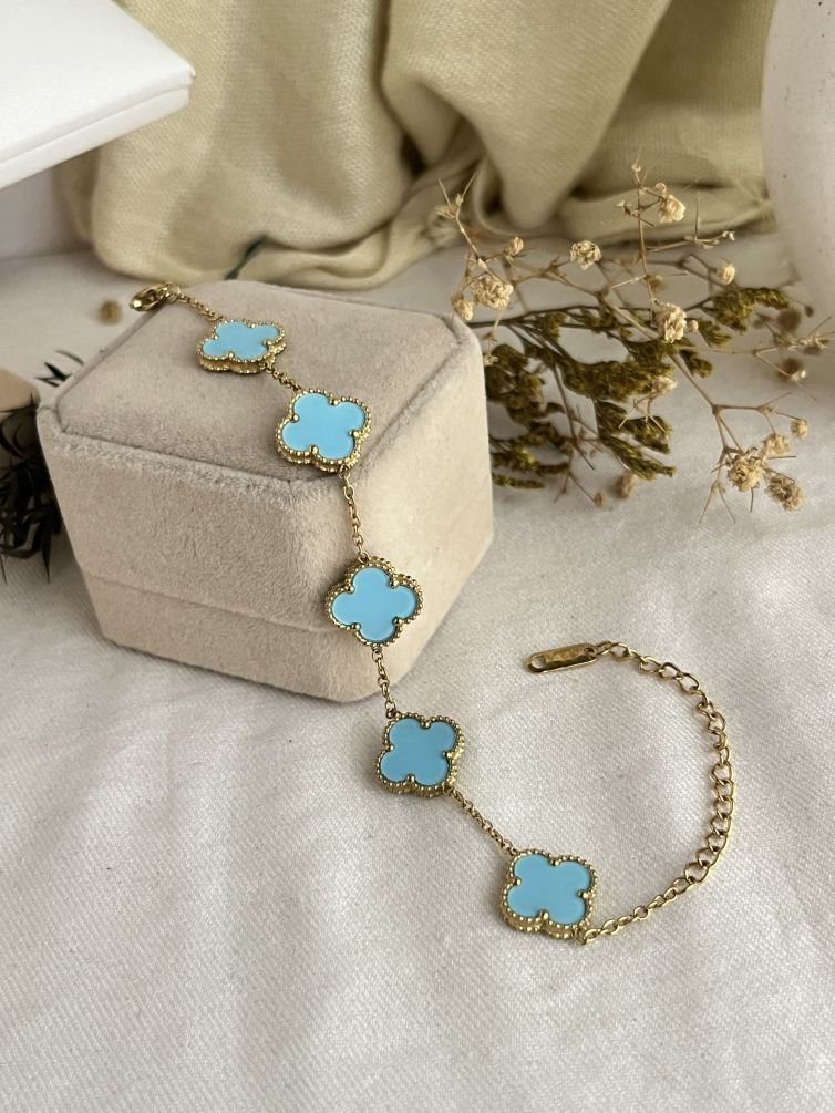 13MM Clover Charm Bracelet