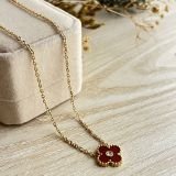 Élise Clover Crystal Neckchain