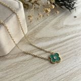 Élise Clover Crystal Neckchain
