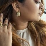 Aurelia Dome Earrings
