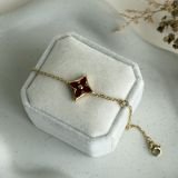 Roselle Clover Crystal Bracelet