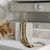 Auricé Layered Chain Bracelet