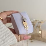 Avielle Lock Charm Bracelet