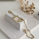 Lock & Key Charm Bracelet