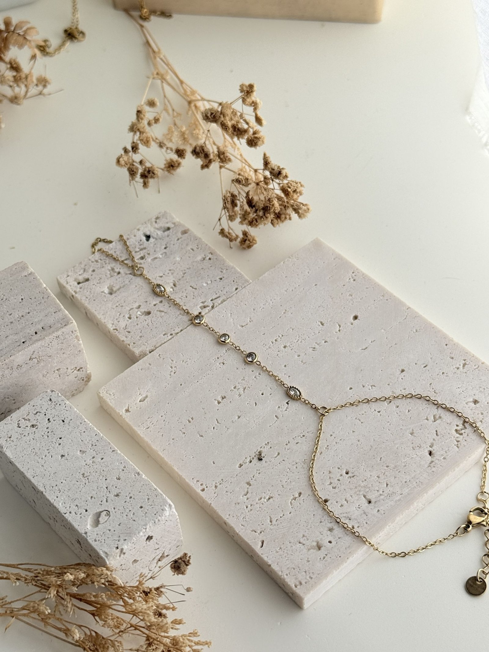 Aurielle Hand Chain Bracelet