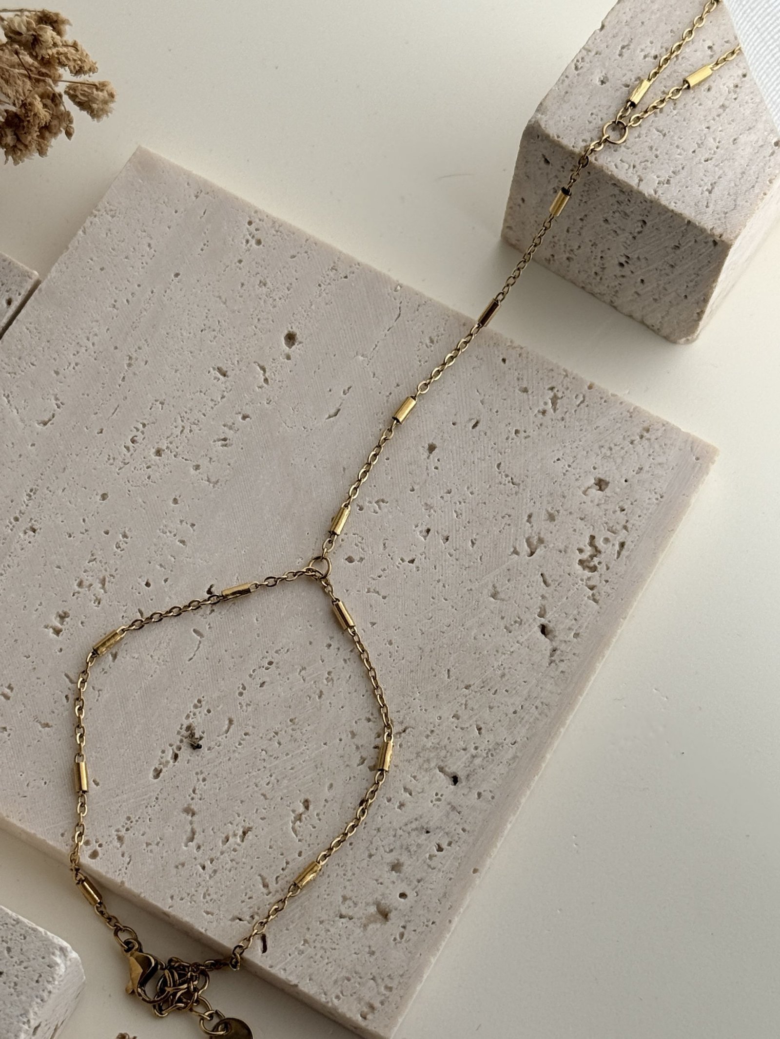 Elowen Hand Chain Bracelet