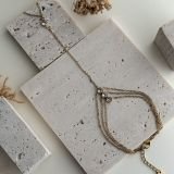 Celestine Hand Chain Bracelet