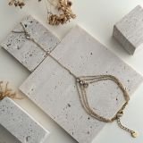 Celestine Hand Chain Bracelet
