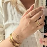 Celestine Hand Chain Bracelet