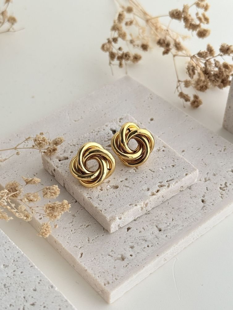 Seraphine Knot Studs