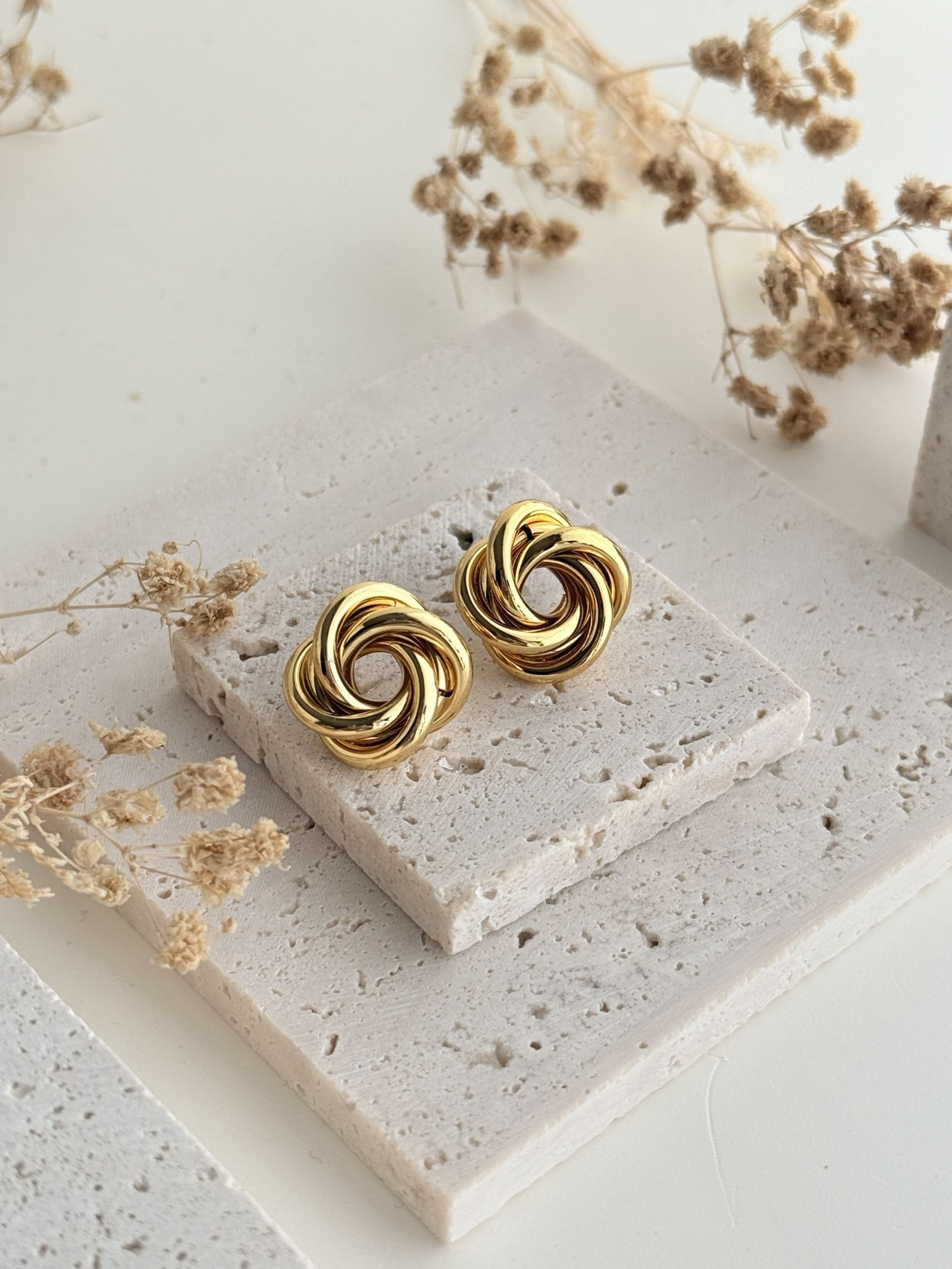 Seraphine Knot Studs