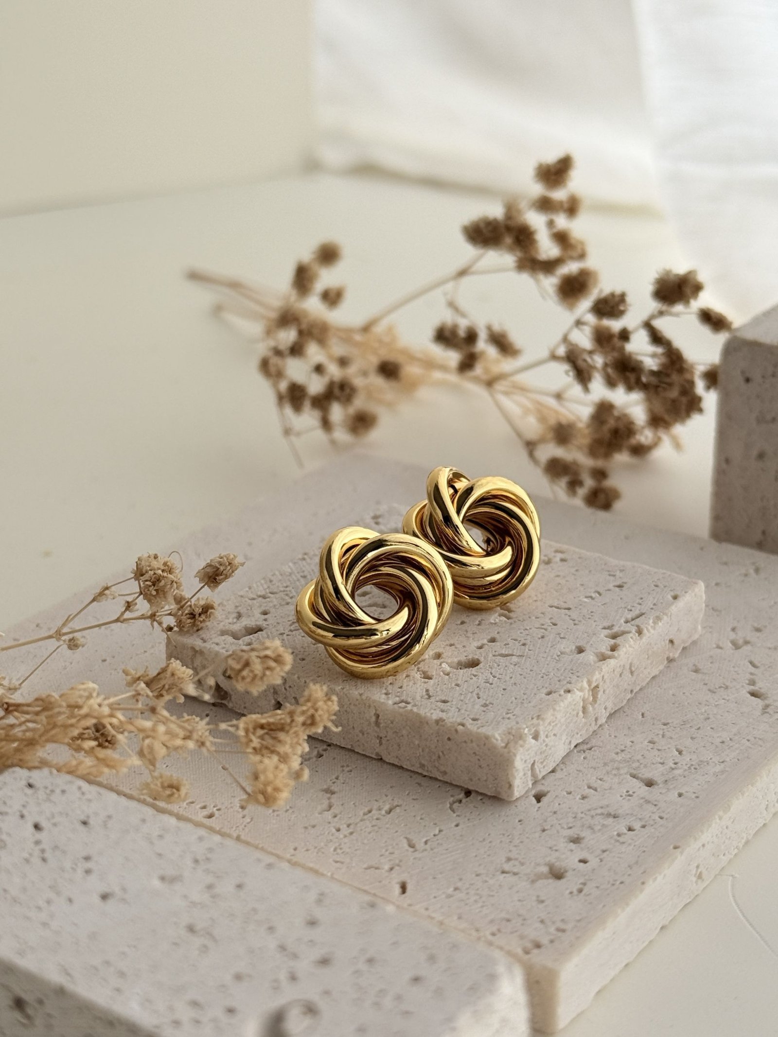 Seraphine Knot Studs