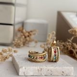 Vivienne Prism Hoops
