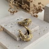 Aureline Crystal Huggie Earrings
