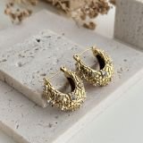 Aureline Crystal Huggie Earrings