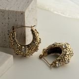 Aureline Crystal Huggie Earrings