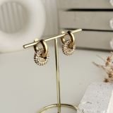 Ardent Halo Drop Earrings