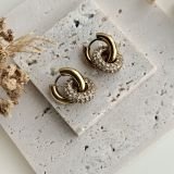 Ardent Halo Drop Earrings