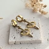 Axiom Spike Drop Earrings