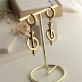 Axiom Spike Drop Earrings
