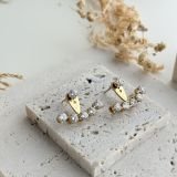 Celene Crystal Ear Climbers