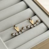 Celene Crystal Ear Climbers