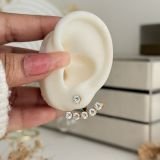 Celene Crystal Ear Climbers