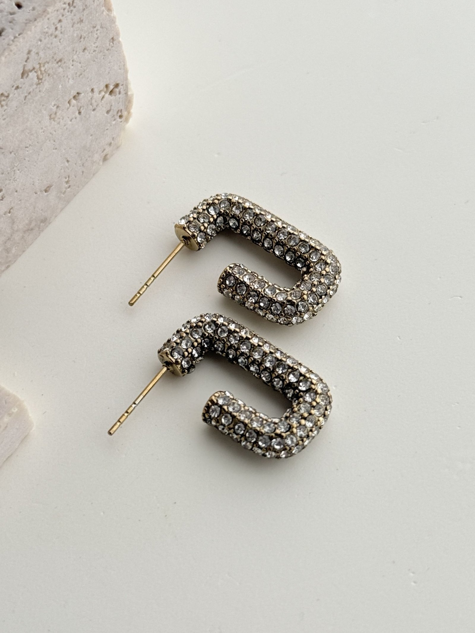 Aureline Pavé Hoops