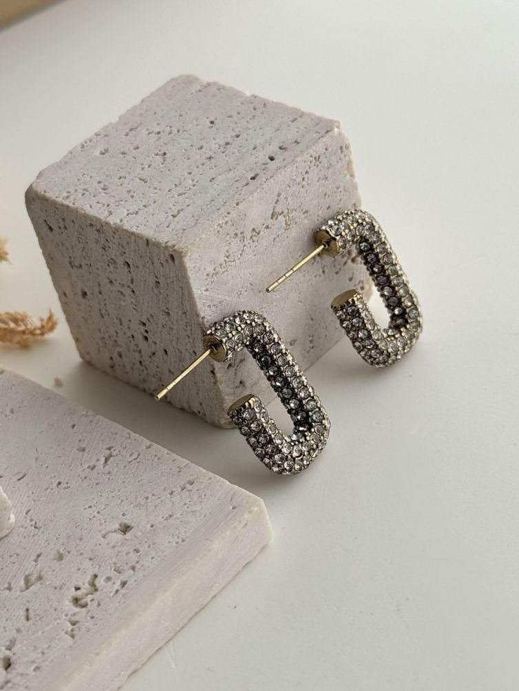 Aureline Pavé Hoops