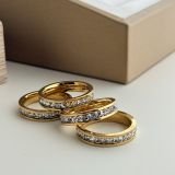 Virelle Crystal Band Ring
