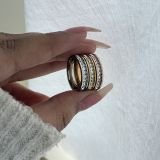 Virelle Crystal Band Ring