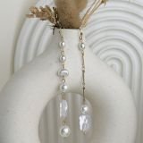 Seraphine Pearl Line Earrings