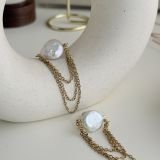Lumière Pearl Cascade Earrings