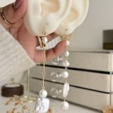 Seraphine Pearl Line Earrings