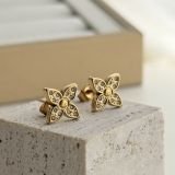 Étoile Fleur Stud Earrings