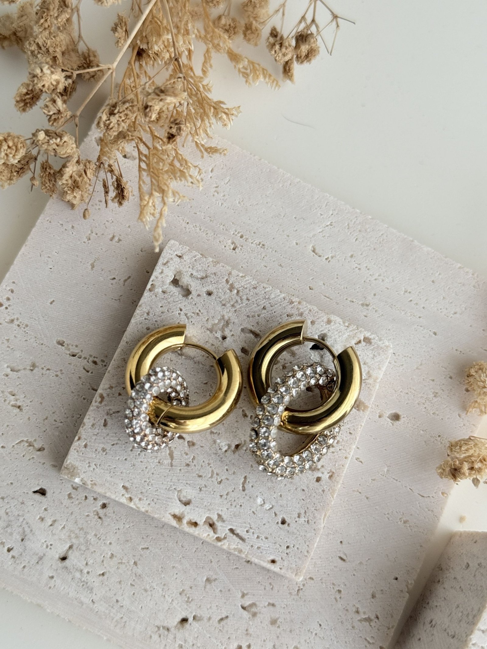 Celestia Dual Hoop Earrings