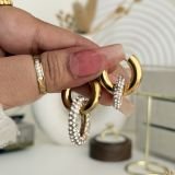 Celestia Dual Hoop Earrings