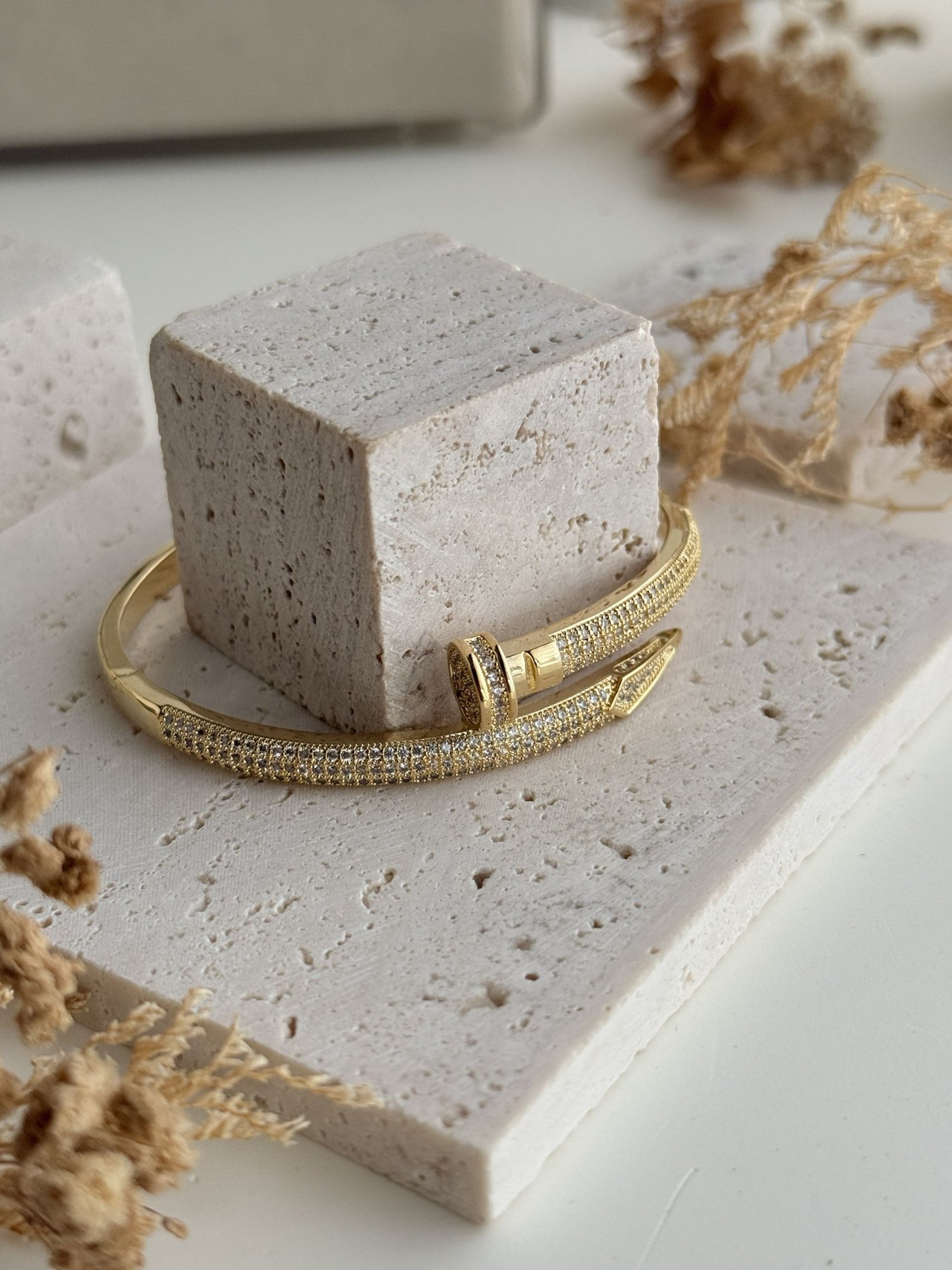 Rivet Line Cuff