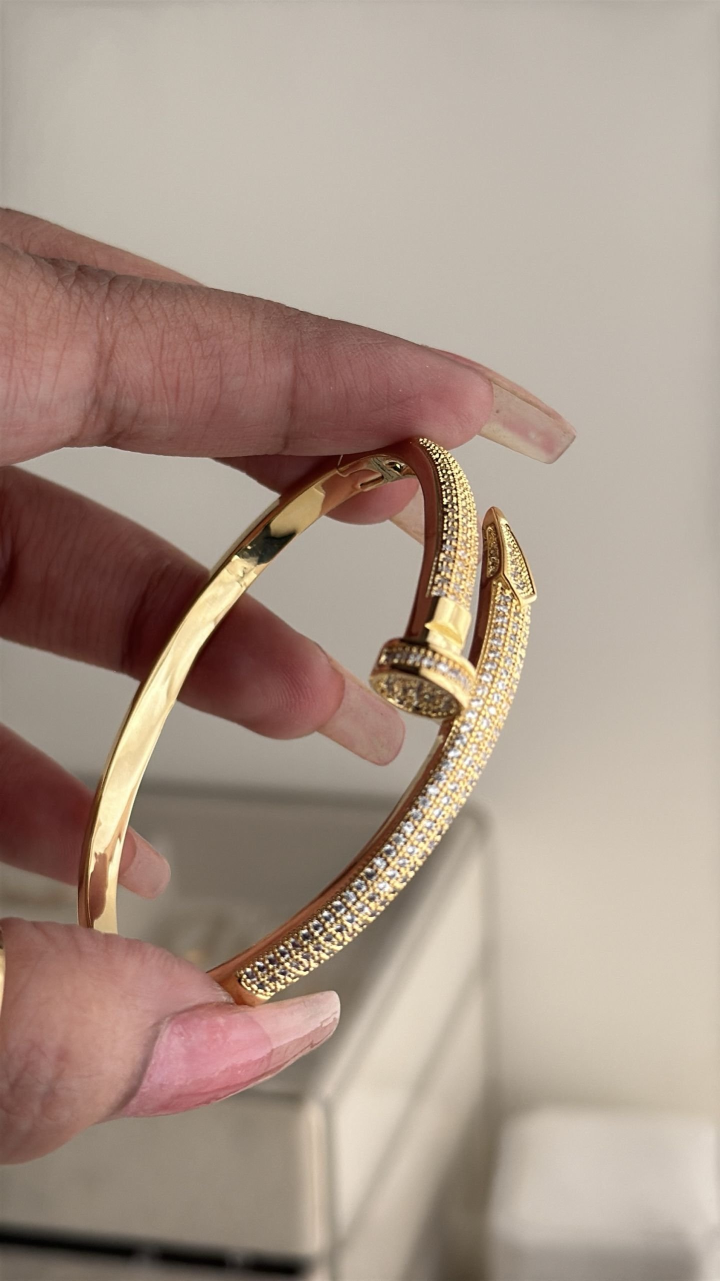 Rivet Line Cuff
