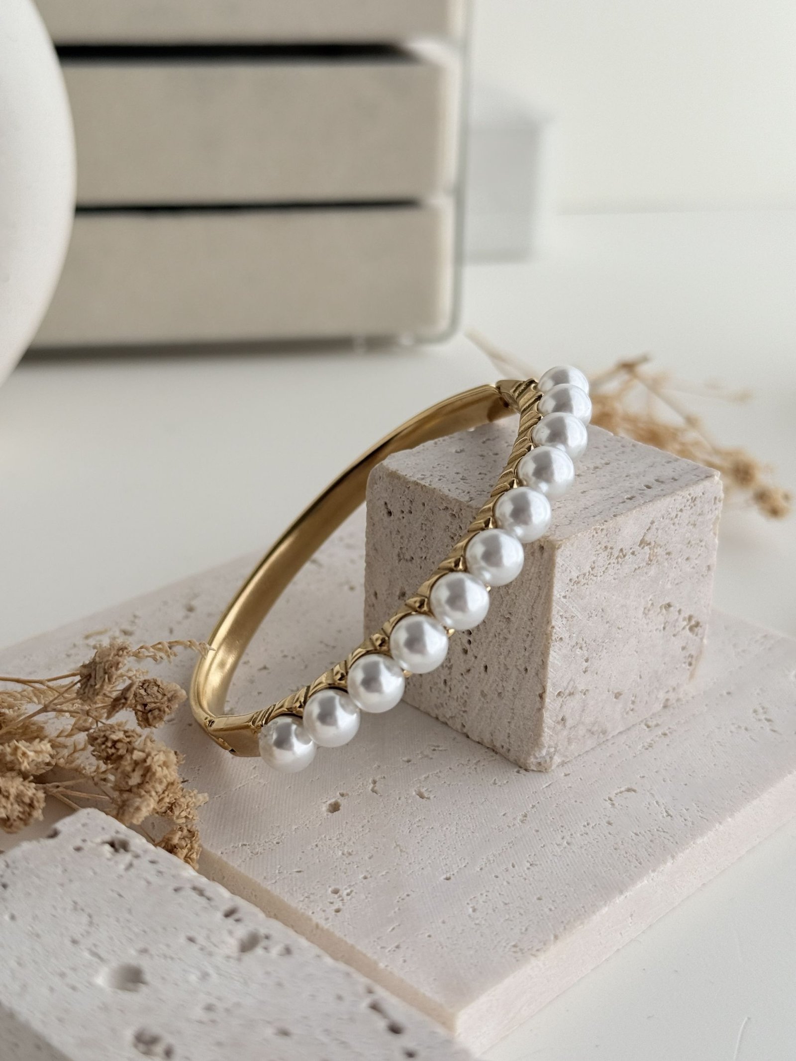 Elara Pearl Cuff