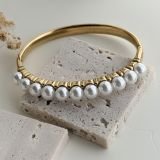 Elara Pearl Cuff