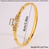 Calista Square Stone Cuff